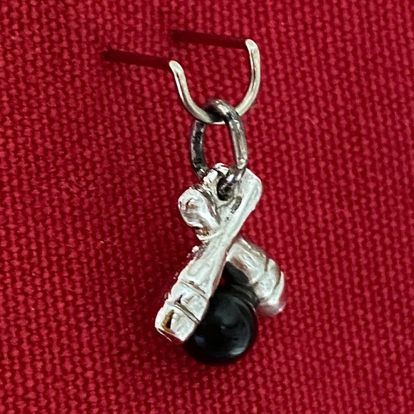 VTG I Crossed Bowling Pins + Black Ball Charm - Picture 9 of 16